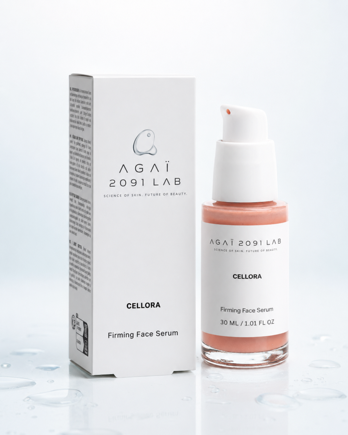 Sérum visage fermeté CELLORA aux peptides - AGÄI 2091 LAB