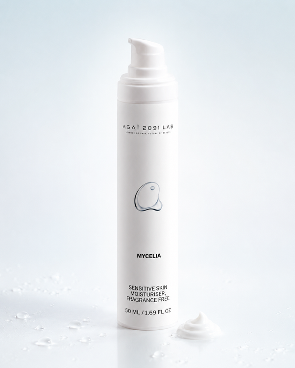Crème visage sans parfum MYCELIA peaux sensibles - AGÄI 2091 LAB