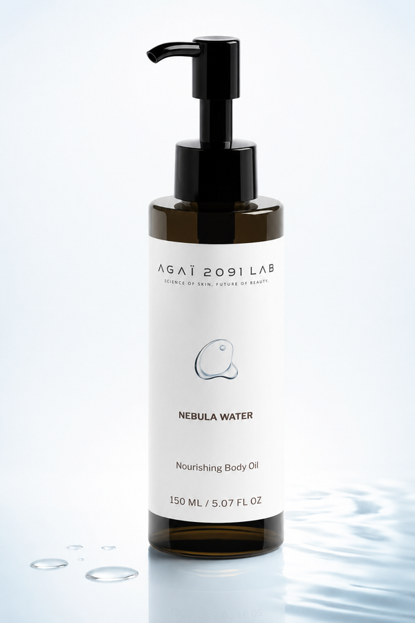 Huile corps nourrissante NEBULA WATER glow satiné - AGÄI 2091 LAB